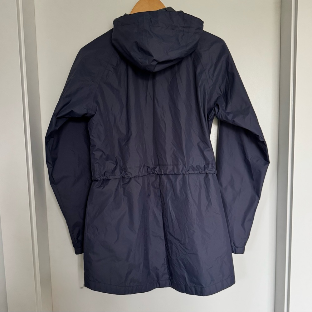 Columbia Waterproof Hooded Rain Jacket | Blue Lightweight Spring Coat | US SM - Picture 4 of 12
